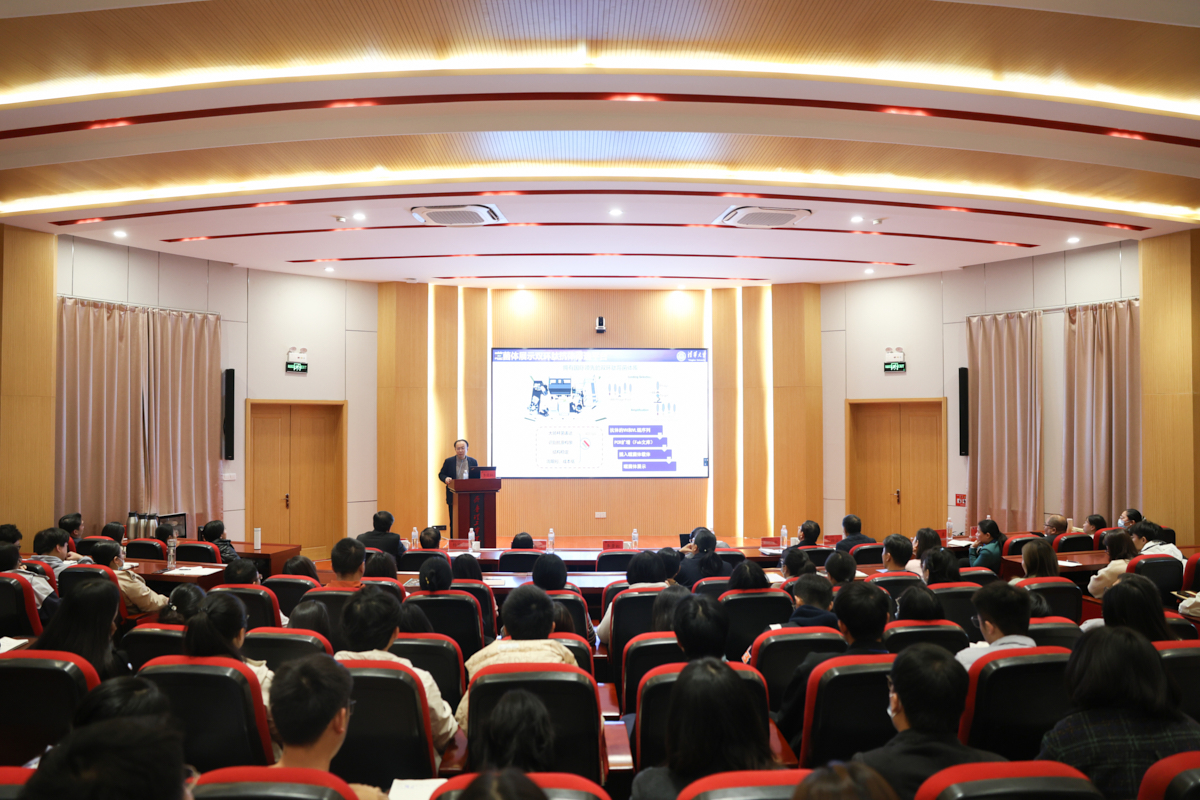 中国科学院院士李景虹教授来校讲